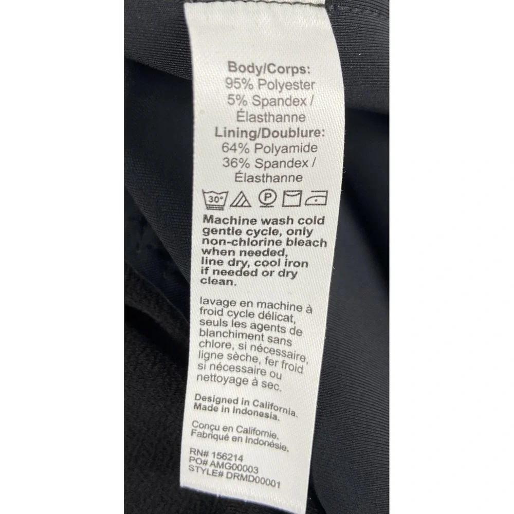 Honeylove Dress Womens 2X InnerPower Ruched Tummy Control  Stretch Minimalist
